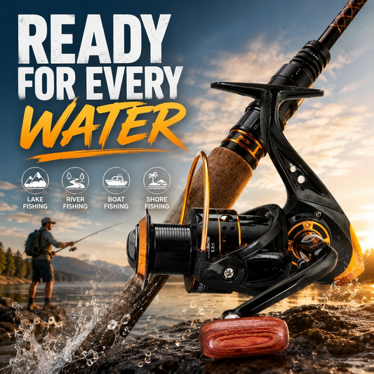 ✨ CNC Spool Spinning Fishing Reel