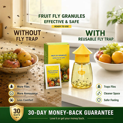 🏆 Last Day Special Price £9.77 ! 🔥Buy 2 Get 1 Free🎁Indoor and Outdoor Hanging Fly Trap