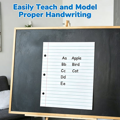 📝FLASH SALE! Lined Magnetic Dry Erase Whiteboard – Smudge-Free Wipeable Surface, Sticks To Fridges & Steel Cabinets!