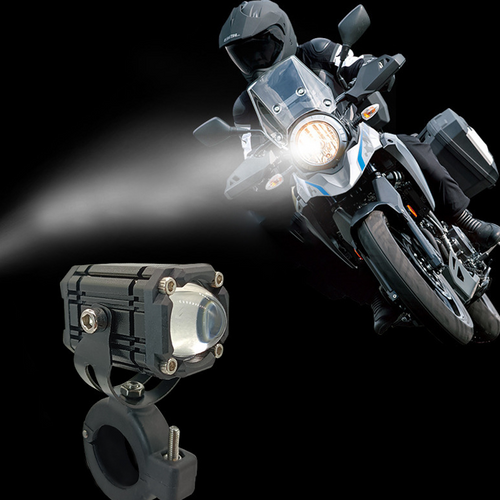 📢📢40% OFF !! ⏰Universal Motorcycle LED Spotlights – Dual Beam & All-Weather Waterproof 💡