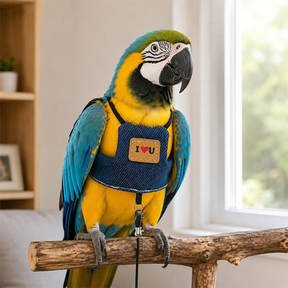 Breathable Harness for Pet Birds