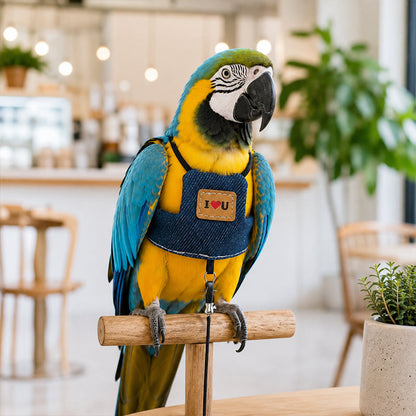 Breathable Harness for Pet Birds