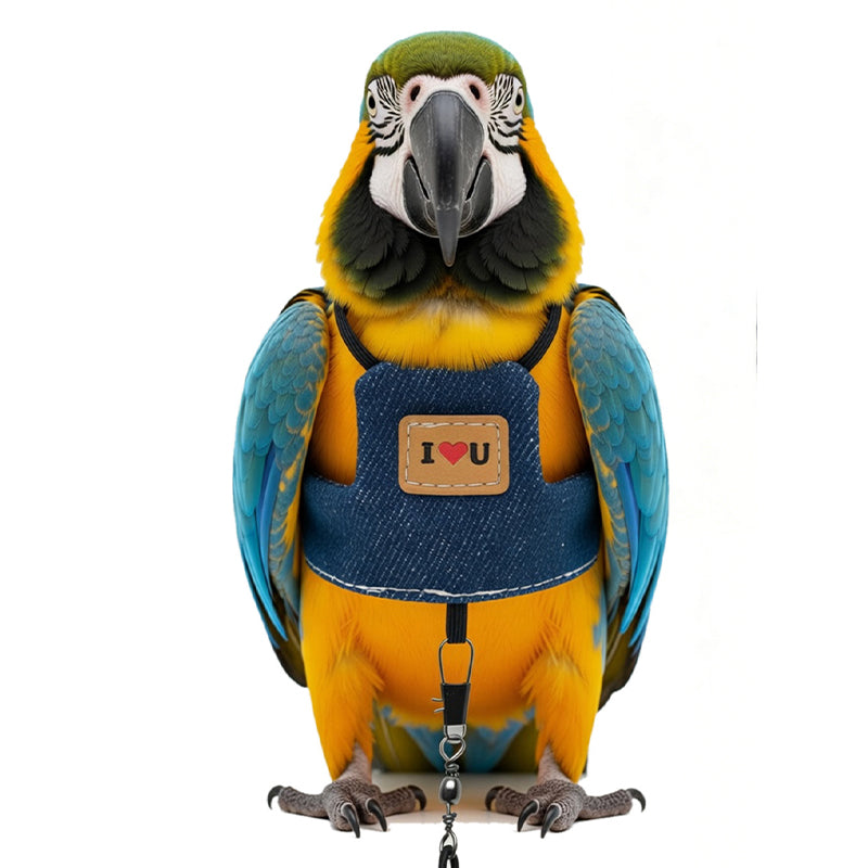 Breathable Harness for Pet Birds