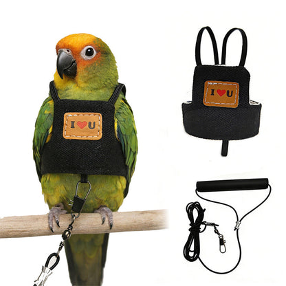 Breathable Harness for Pet Birds