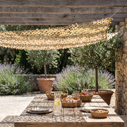 Reinforced Camouflage Netting for Terrace Pergola & Gazebo