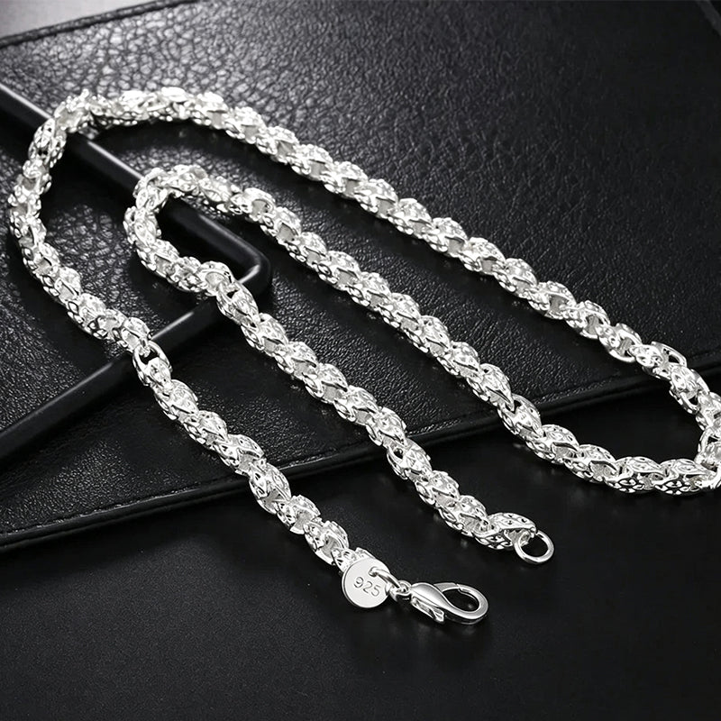 🎉 2026 Sale — Over 27,000 Sold!🐉 Trendy Dragon Scale Chain Bracelet & Necklace ✨