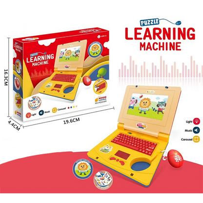 🏆🖥️Limited Time 50% Off: Only £10.99‼️👧Interactive Simulation Toy Laptop｜Kids Educational Pretend Play Learning Toy🖥️