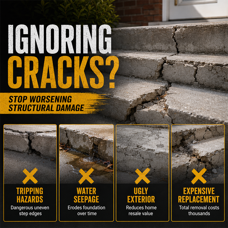 Concrete Step Repair Adhesive
