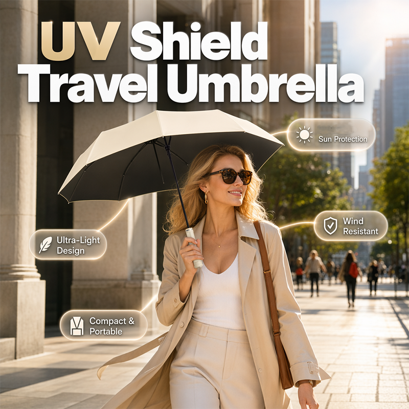 ✨ Say Goodbye to Bulky Umbrellas – Ultra-Light Sun & Rain Protection for On-the-Go! ✨