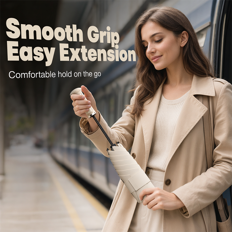 ✨ Say Goodbye to Bulky Umbrellas – Ultra-Light Sun & Rain Protection for On-the-Go! ✨