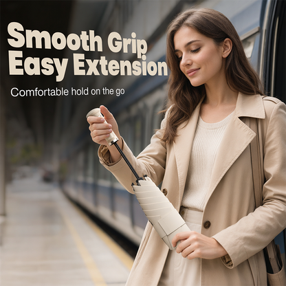✨ Say Goodbye to Bulky Umbrellas – Ultra-Light Sun & Rain Protection for On-the-Go! ✨
