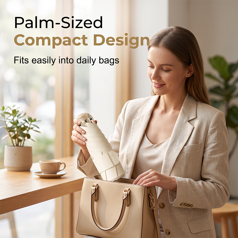 ✨ Say Goodbye to Bulky Umbrellas – Ultra-Light Sun & Rain Protection for On-the-Go! ✨