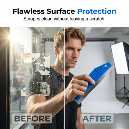 Multi-Use Stainless Steel Wall Scraper