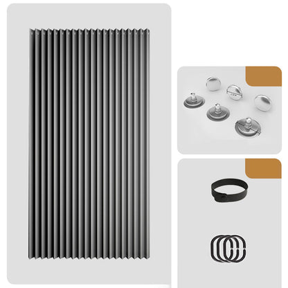 ⏰🔥LIMITED TIME 48% OFF! ⭐No-Drill Magnetic Accordion Door Curtain