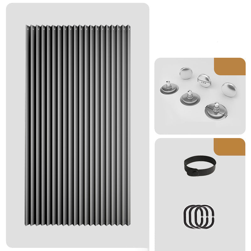 ⏰🔥LIMITED TIME 48% OFF! ⭐No-Drill Magnetic Accordion Door Curtain