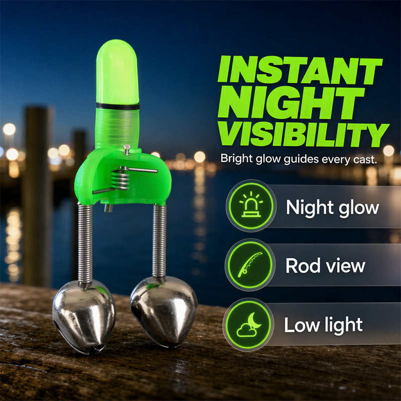 📢📢50% OFF !! ⏰Night Fishing Rod Alarm Bells