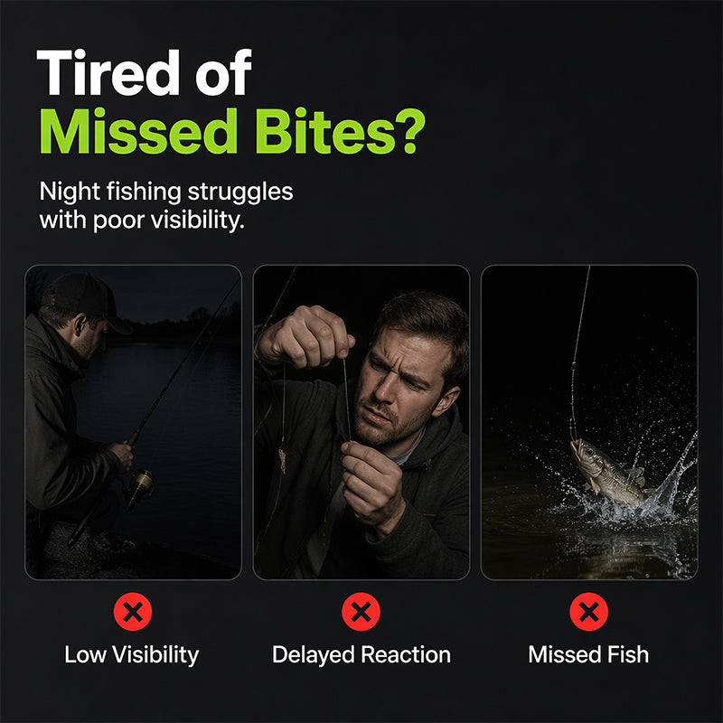 📢📢50% OFF !! ⏰Night Fishing Rod Alarm Bells