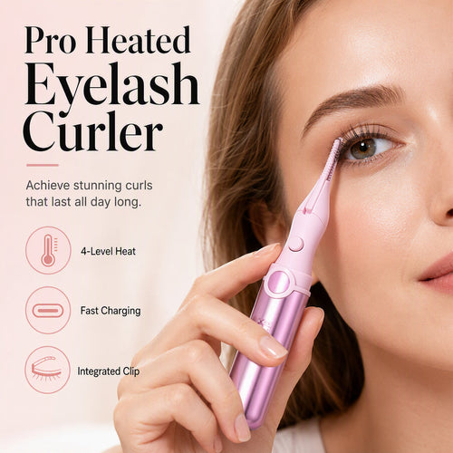 ⏳LAST DAY SALE 60% OFF !!💗Rechargeable Heated Eyelash Curler