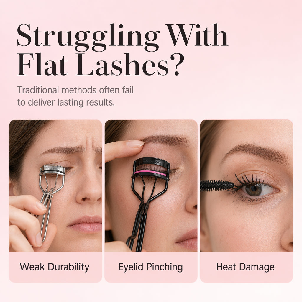 ⏳LAST DAY SALE 60% OFF !!💗Rechargeable Heated Eyelash Curler