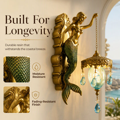 ⏳Limited-time 50% off⏰Vintage Mermaid Wall Sconce🧜‍♂️🏘️