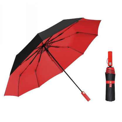 🌂 Large Automatic Umbrella – Windproof Rain & UPF 50+ Sun Protection, One-Button Open for Commuting & Outdoor Use ☀️🌧️