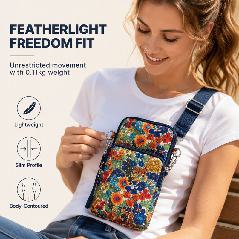 🎉 2026 Sale — Over 28,700 Sold!💞 Printed Sports Armband & Crossbody Bag – Light‑weight 🎒