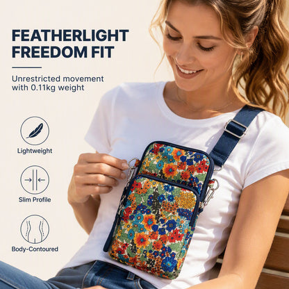 🎉 2026 Sale — Over 28,700 Sold!💞 Printed Sports Armband & Crossbody Bag – Light‑weight 🎒