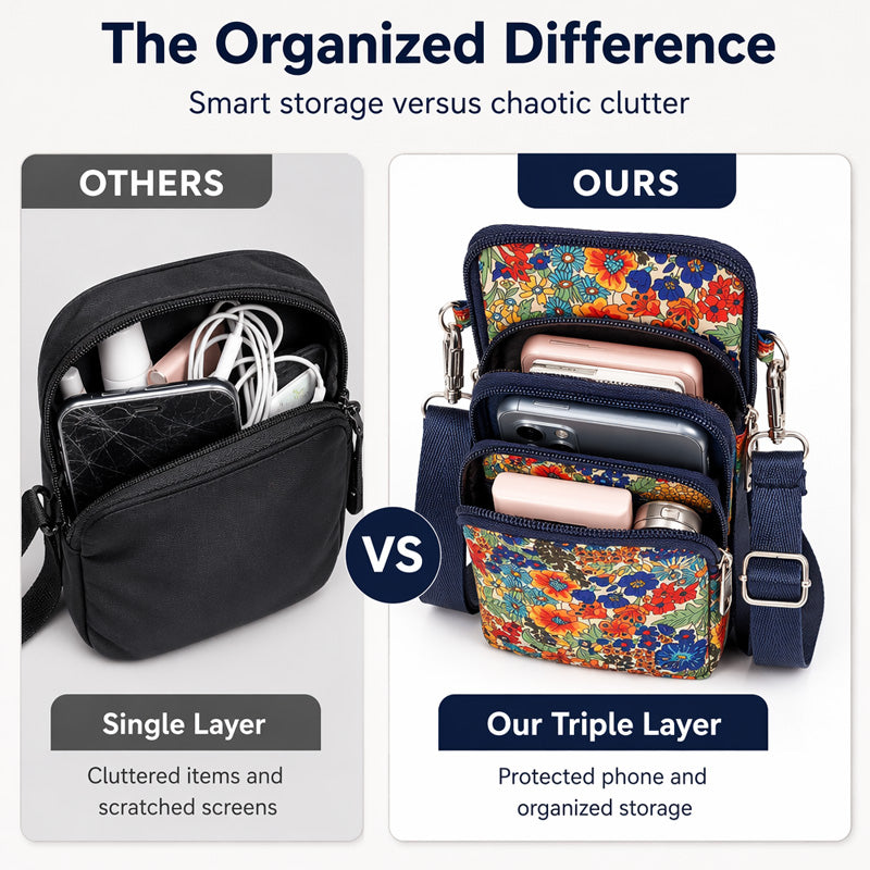 🎉 2026 Sale — Over 28,700 Sold!💞 Printed Sports Armband & Crossbody Bag – Light‑weight 🎒