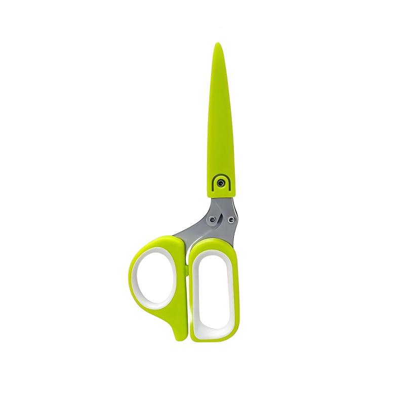 🌿5-Blade Stainless Steel Herb Scissors with Protective Sheath