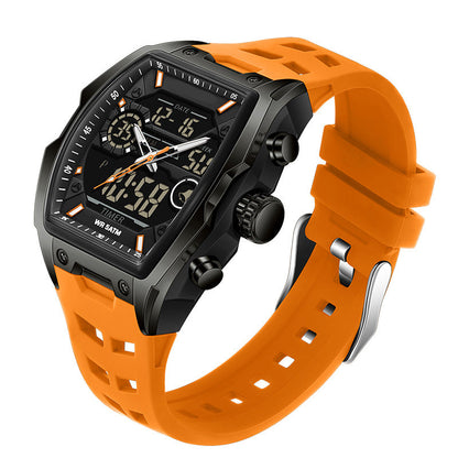 ⌚ Read It in the Dark – Men's Dual Display Sports Watch with Luminous Dial. Waterproof & Rugged. 50% Off. UK Stock