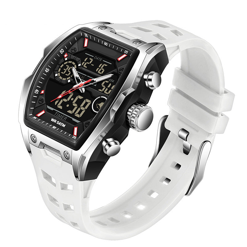 ⌚ Read It in the Dark – Men's Dual Display Sports Watch with Luminous Dial. Waterproof & Rugged. 50% Off. UK Stock