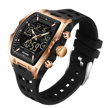 ⌚ Read It in the Dark – Men's Dual Display Sports Watch with Luminous Dial. Waterproof & Rugged. 50% Off. UK Stock