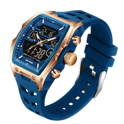 ⌚ Read It in the Dark – Men's Dual Display Sports Watch with Luminous Dial. Waterproof & Rugged. 50% Off. UK Stock