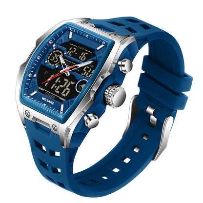 ⌚ Read It in the Dark – Men's Dual Display Sports Watch with Luminous Dial. Waterproof & Rugged. 50% Off. UK Stock