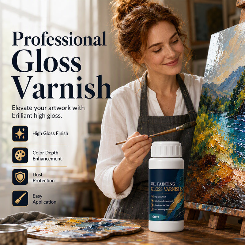 🎨 2026 Sale — Over 23 400 Sold!✨ Gloss Boost Painting Varnish