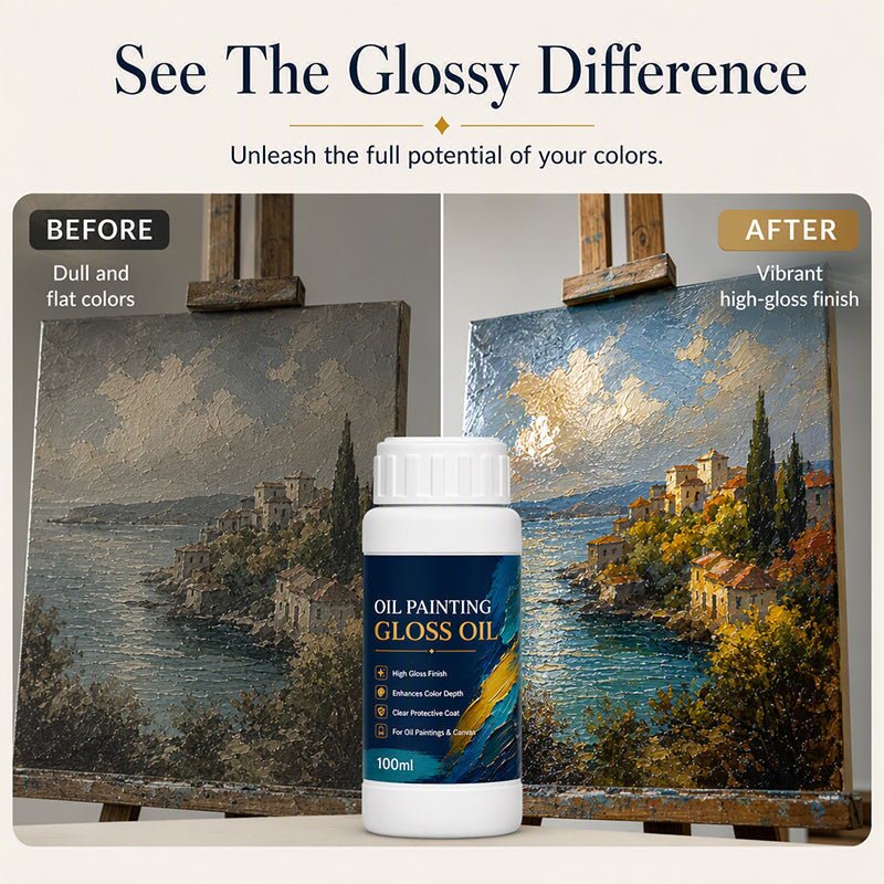 🎨 2026 Sale — Over 23 400 Sold!✨ Gloss Boost Painting Varnish