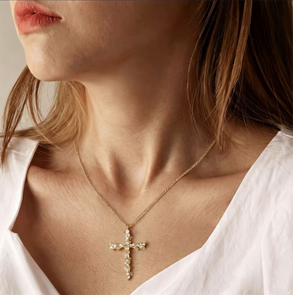 ✨ 2026 Sale — Over 31 700 Sold!✝️ Radiant Cross Necklace