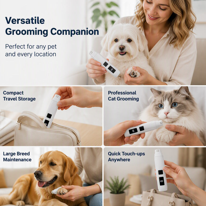 🐾Electric Pet Nail Grinder with LED Power Display