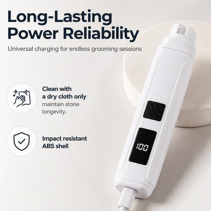 🐾Electric Pet Nail Grinder with LED Power Display