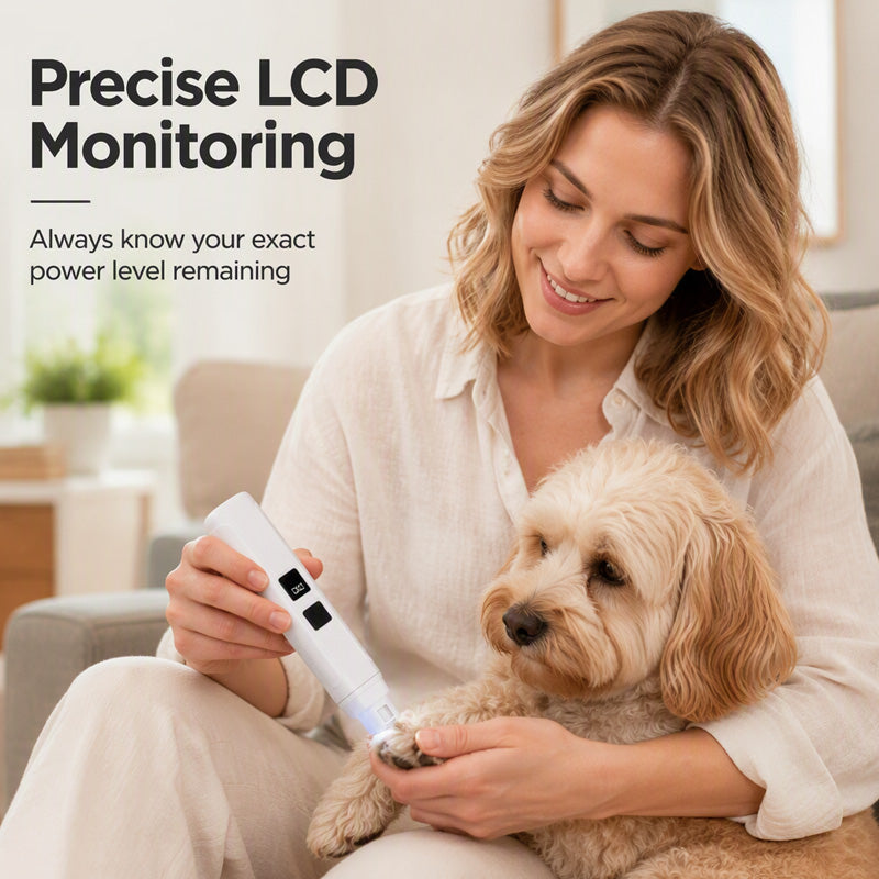 🐾Electric Pet Nail Grinder with LED Power Display