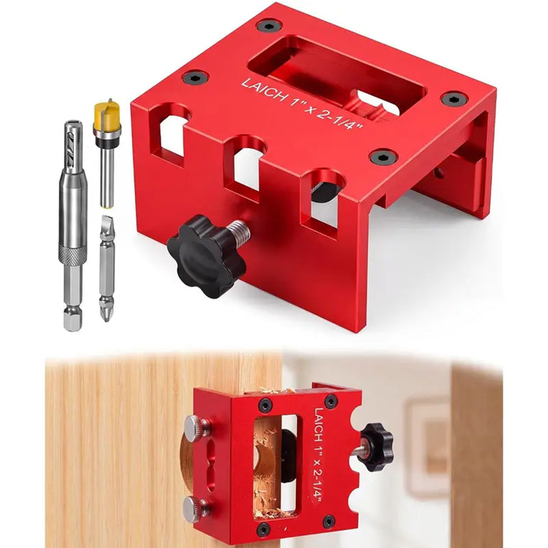 📢📢50% OFF !! ⏰Door Latch Mortising Tool Kit for Wood Doors