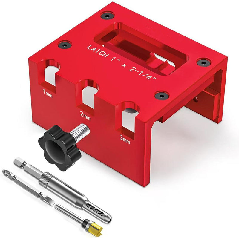 📢📢50% OFF !! ⏰Door Latch Mortising Tool Kit for Wood Doors