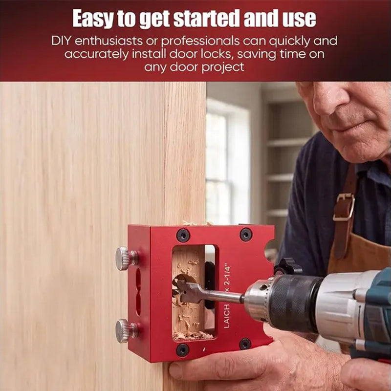 📢📢50% OFF !! ⏰Door Latch Mortising Tool Kit for Wood Doors