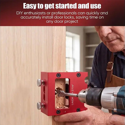 📢📢50% OFF !! ⏰Door Latch Mortising Tool Kit for Wood Doors