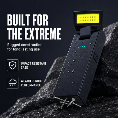 Rechargeable COB Work Light with Magnetic Base
