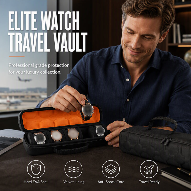 🔥 40% OFF on selected products🎉Portable Watch Travel Case