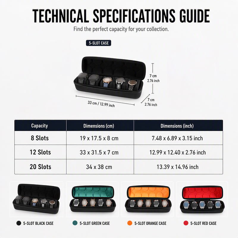 🔥 40% OFF on selected products🎉Portable Watch Travel Case