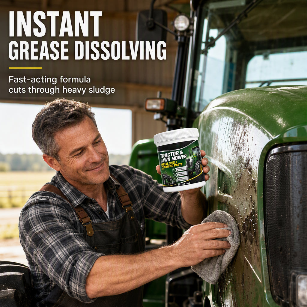 📢📢50% OFF !! ⏰Tractor & Lawn Mower Metal Surface Cleaning Paste