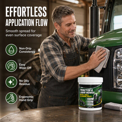 📢📢50% OFF !! ⏰Tractor & Lawn Mower Metal Surface Cleaning Paste