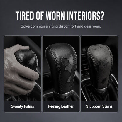 📢📢50% OFF !! ⏰Breathable Universal Car Gear Shift Knob Cover